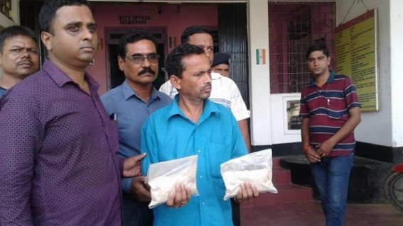 Heroin worths Rs. 1 crore seized in Tripura