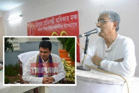 Biplab Deb blames Manik Sarkar for 'Tripura destruction planningâ€™ with Ganja plantation, CPI-M hits BJP-Govt for massive job termination, unemployment