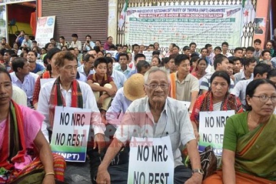 Tripura tribal party demands 'inner permit' for ADC 