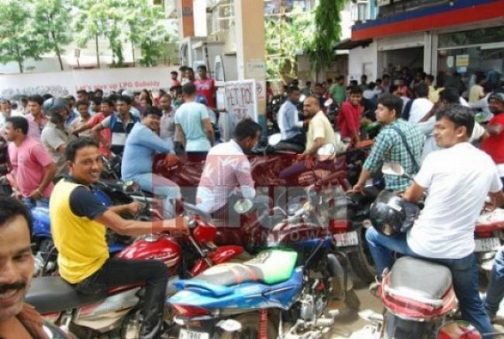 Petrol Price jumps at Rs. 75.10 in Tripura