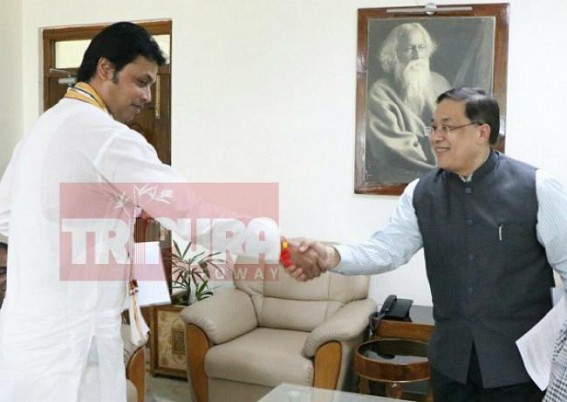 Thailand Ambassador visits Tripura Thailand Ambassador visits Tripura