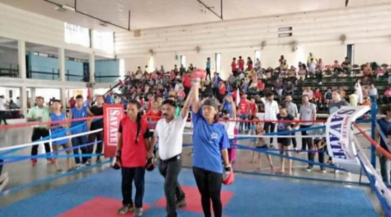 Tripura girl Tracy Darlong makes country proud, wins Gold in Kickboxing 