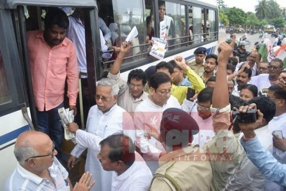 Bharat Bandh : Manipur MP arrested in Tripura 