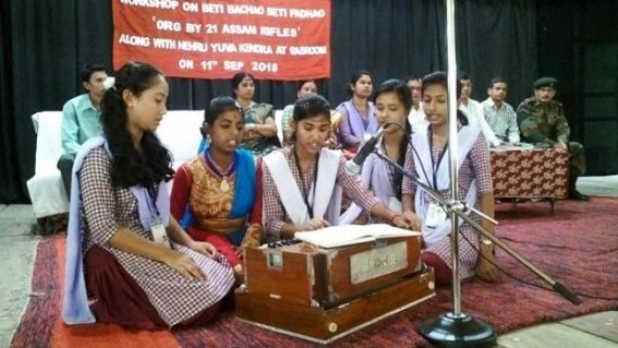 Assam Rifles conducts workshop on Beti Bachao Beti Padao Assam Rifles conducts workshop on Beti Bachao Beti Padao