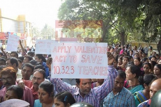 HC, SC led terminated 10323 Teachers ad-hoc-extension caseâ€™s next Hearing on September 17 at SC, tension grips Teachers