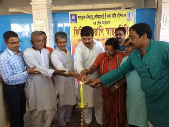Health Minister inaugurates Physiotherapy Camp at Teliamura