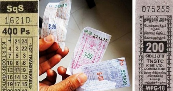 Illegal fare-charges problems of Tripura : Ticket System for each bus in demand Illegal fare-charges problems of Tripura : Ticket System for each bus in demand