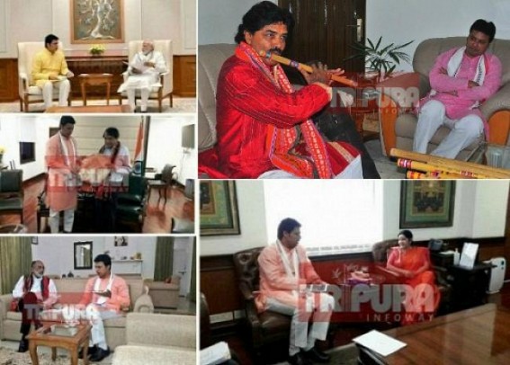 JUMLA Gurus Modi, Amit Shah, Himanta deserted Tripura Cashless after fooling voters with FAKE promises : Weekly Delhi visitor Tripura CM returned only with Photographs with Central Ministers, No Funds JUMLA Gurus Modi, Amit Shah, Himanta deserted Tripura Cashless after fooling voters with FAKE promises : Weekly Delhi visitor Tripura CM returned only with Photographs with Central Ministers, No Funds