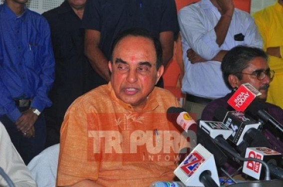 Swamy fails to reply on Modi Govt's Rafale deal scam, scolds Congress Swamy fails to reply on Modi Govt's Rafale deal scam, scolds Congress