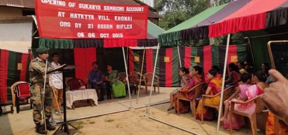 Assam Rifles facilitates Sukanya Samridhi accounts 
