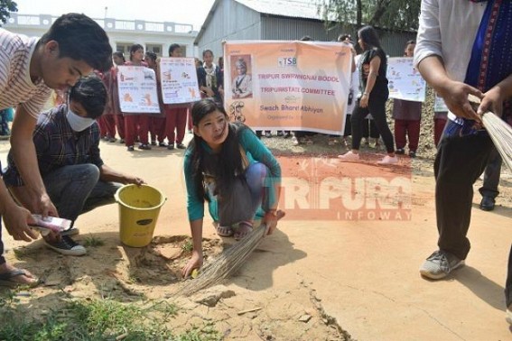 Young blood leads 'Swachh Bharat Abhiyan' in Tripura