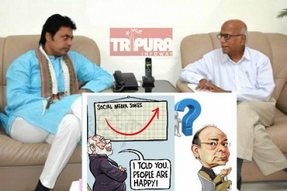 Bhakts to kick off 'Celebration-Rally' today on 'JUMLA Pay Commission' : Tripura Govt Employees' dream of Central-Pay-Scale ends with 0.32 factor 