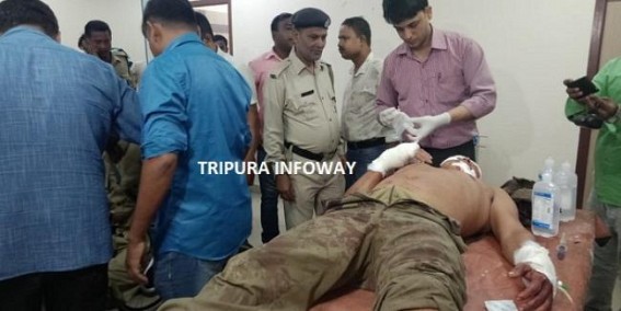 30 Jawans of Tripura State Rifles left critically injured in bus accident 