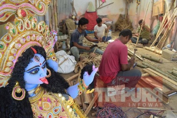 Tripura gears up to celebrate Kali Puja 