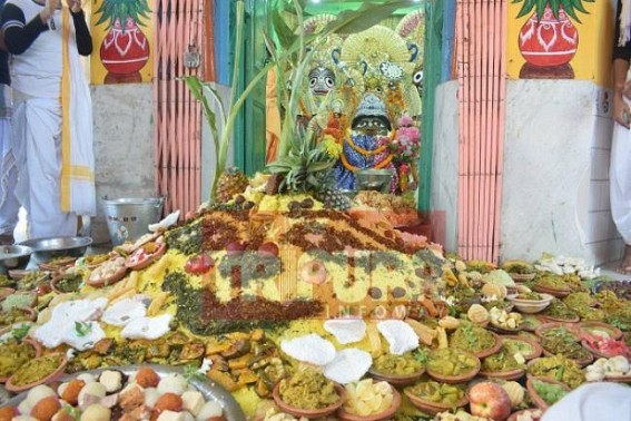 Jagannath Bhaktas celebrate Govardhan puja Jagannath Bhaktas celebrate Govardhan puja