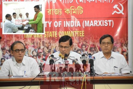 Opposition under attack by Biplab, Pratima : CPI-M leaders met CM on Forceful Shutdown of Opposition Party Offices, ask for 'Proper Securities' to Opposition Leaders  in JUMLA Era
