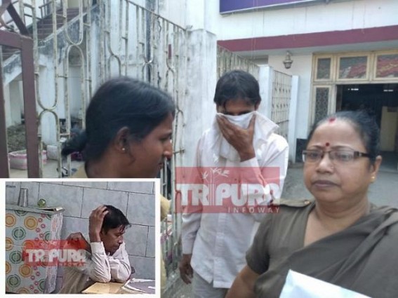 TIWN's moral victory again : BJP's Hira, CM Biplab Deb's right hand women molester criminal Dilip Roy surrenders at West Women Police Station, produced before Court 