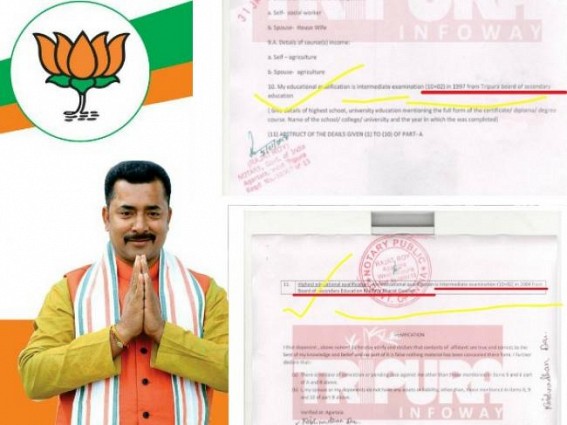 FAKE Indian Citizenship, FAKE 12 Pass Certificate by Bangladeshi Fensedyl Smuggler : BJP MLA Krishnadhan Das submitted different schooling Years, Board names in same affidavit submitted before EC FAKE Indian Citizenship, FAKE 12 Pass Certificate by Bangladeshi Fensedyl Smuggler : BJP MLA Krishnadhan Das submitted different schooling Years, Board names in same affidavit submitted before EC