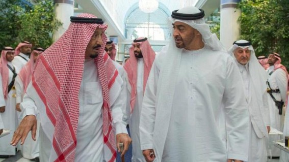 Saudi Crown Prince in UAE