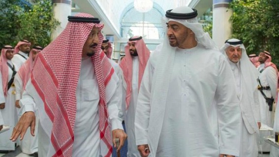 Saudi Crown Prince in UAE Saudi Crown Prince in UAE