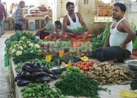 High Price of vegetables across Tripura markets 