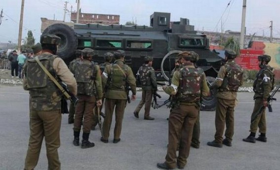 Soldier, 6 militants, civilian killed in J&K Soldier, 6 militants, civilian killed in J&K