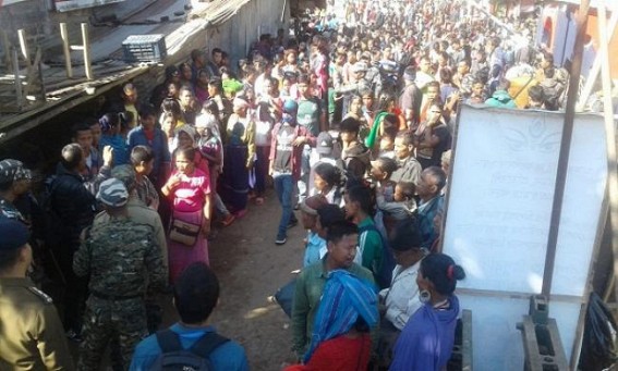 Mizoram Assembly Poll : 11,232 Bru migrants in Tripura voting at Mizoram-Tripura border amid tight security Mizoram Assembly Poll : 11,232 Bru migrants in Tripura voting at Mizoram-Tripura border amid tight security