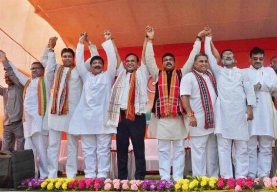 Crack between 'BJP' & 'Ex-Congress' increasing in Tripura ahead of Lok Sabha Poll Crack between 'BJP' & 'Ex-Congress' increasing in Tripura ahead of Lok Sabha Poll