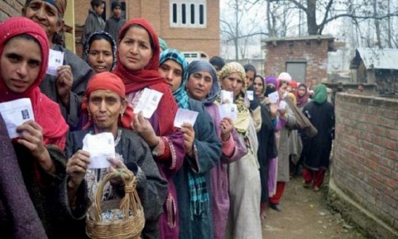 Voting underway for 6th phase of J&K panchayat polls