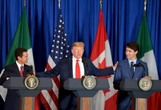 Trump to end Nafta before vote to revise pact with Canada, Mexico Trump to end Nafta before vote to revise pact with Canada, Mexico