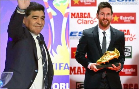 Maradona better than Messi, says Pele