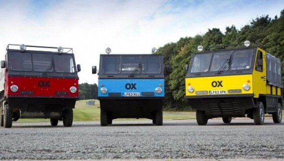 Shell India unveils 'OX' all terrain truck