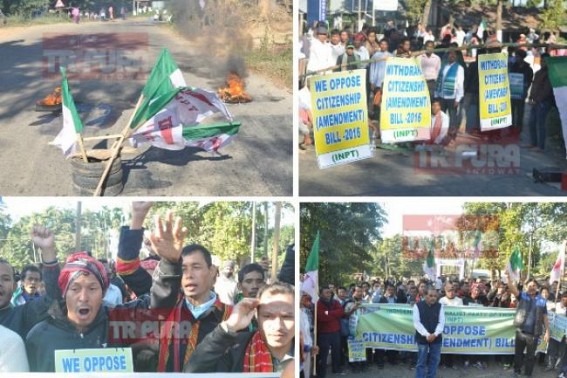 â€˜Save Minority Rightsâ€™ : INPT blocks National Highway, Railway demanding â€˜Withdrawal of Citizenship Billâ€™