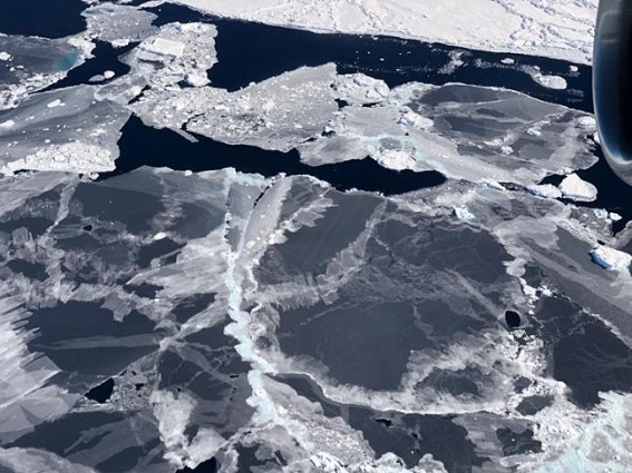 NASA satellite maps Antarctica ice sheets, sea ice, forests
