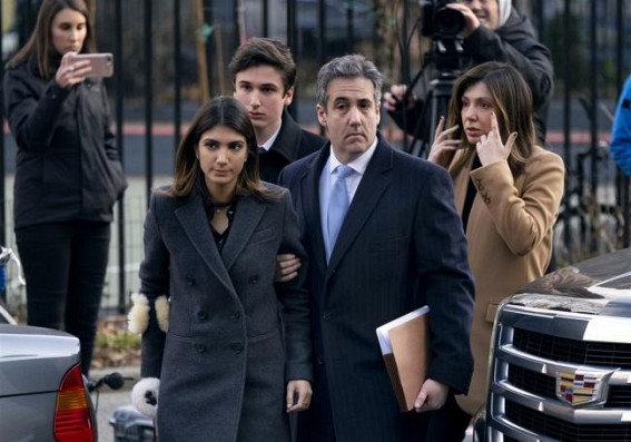 Trump's ex-lawyer Cohen sentenced to 3 years in jail