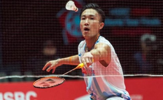 Momota advances to championship match at badminton's World Tour Finals