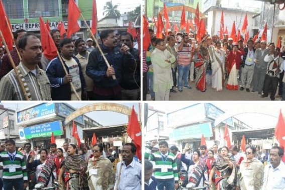 Votersâ€™ pushed back from Voting rows ! CPI-M Polling agents removed from booth centres in four subdisvisions, forced candidatesâ€™ withdrawal in Belonia, Santir Bazar, Sadar, Bishalgarh 