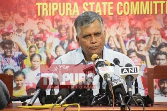 CPI-M Tripura state secretary attacked CPI-M Tripura state secretary attacked