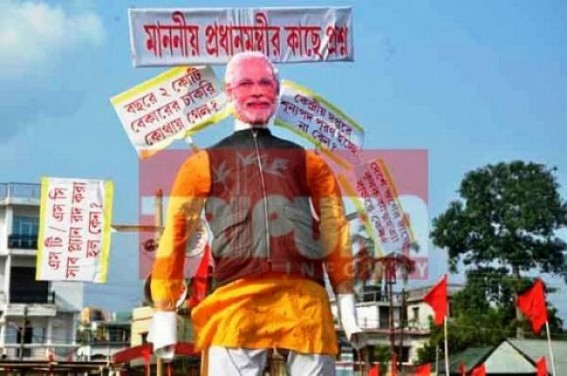 BJP Govt’s JUMLA-Strike on Job-aspirants affected around 8000 youths under various Depts, 50,000 Govt Jobs in the first year promise pending with 2 months deadline BJP Govt’s JUMLA-Strike on Job-aspirants affected around 8000 youths under various Depts, 50,000 Govt Jobs in the first year promise pending with 2 months deadline
