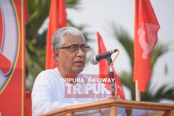 'You can't win Election with Renters', Manik  Sarkar hits BJP, asks comrades to keep 'watch' on Outsiders 