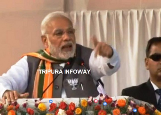 â€˜Dosti at Delhi and drama of Kusti in Tripuraâ€™ : Modi defines Communist-Congress relation