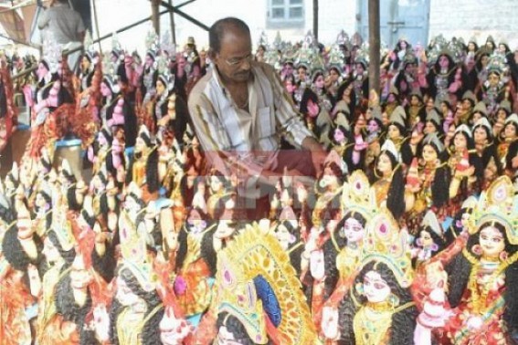 JUMLA Partyâ€™s Cash-Starved Economy : Businessmen turn frustrated in festival markets across Tripura : Sellers, Buyers left depressed, businessmen alleged 'lack of customers'