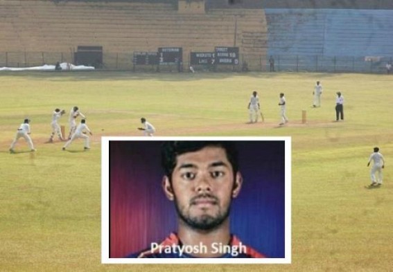 Tripura again lost match, Jharkhand origin IPS Rajiv Singhâ€™s son ends with Zero-run