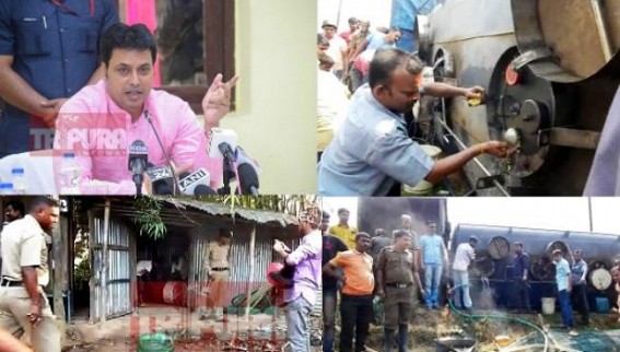 Fuel Mafia-Raj continues in North Tripura amid CMâ€™s tall claims : No arrest of BJP Booth President after police caught him red-handed in fuel  black-market