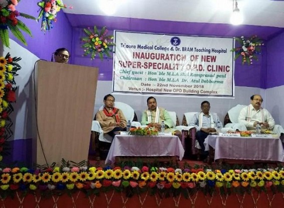 Super Specialty OPD clinic launched in TMC / BRAM hospital 