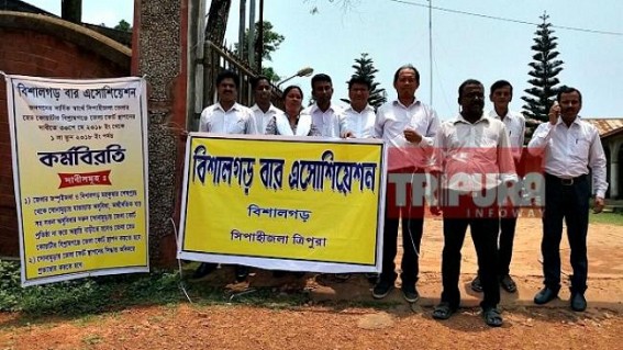 Lawyers go on strike demanding Sepahijala District Court’s shifting Lawyers go on strike demanding Sepahijala District Court’s shifting