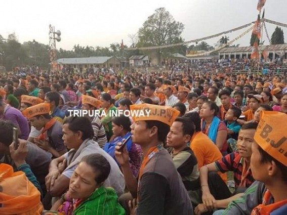 BJPâ€™s rally at Korbook 