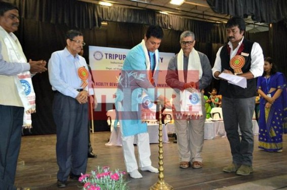 CM inaugurates Faculty Induction Training programme at Tripura Central University