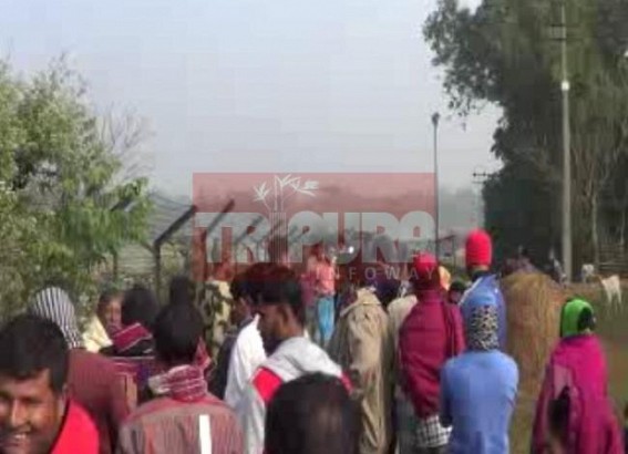 Arguments among locals and BSF leads chaos Arguments among locals and BSF leads chaos