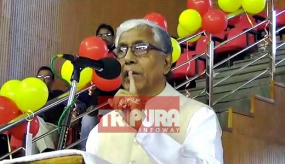 Anti-National CPI-M : 'Go little far ! No need of force in the heart of Capital City' : Manik Sarkar rants on behalf of State Govt warns to evict Assam Rifles from Agartalaâ€™s current  location